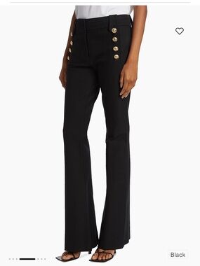 10 Crosby Derek Lam Black Flared Women's Pants